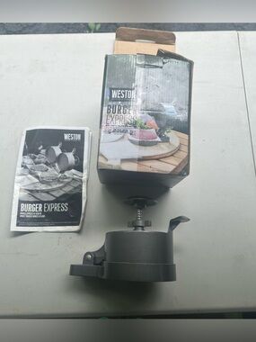 Weston Burger Express Burger Press - Dark Gray